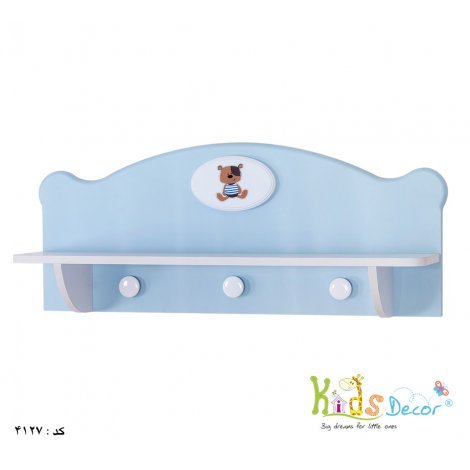 سرویس خواب نوزاد ( تخت و کمد کودک ) -مدل تدی  کد 6670 -  www.kidsdecor.ir