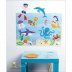 استیکر اتاق کودک و برچسب دیواری ماهی ها و آکواریوم / 13536