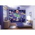 پوستر دیواری اتاق کودک فضانورد کوچولو و موجودات فضایی /  40502